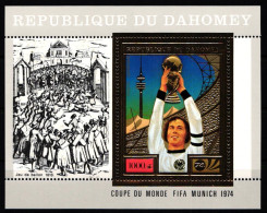 Dahomey Block 55 Postfrisch Fußball #KO219 - Benin – Dahomey (1960-...)