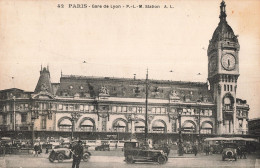 75 Paris Gare De Lyon PLM Station CPA - Métro Parisien, Gares