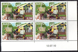 Mayotte Coin Daté YT 240  Factrice En Quad   Factor In Quad Bike - Unused Stamps