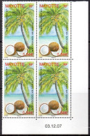 Mayotte Coin Daté YT 209 Coco Cocotier - Unused Stamps