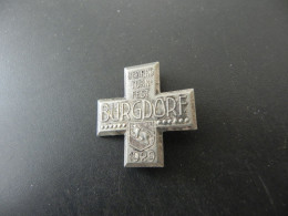 Old Badge Schweiz Suisse Svizzera Switzerland - Turnkreuz Burgdorf 1929 - Unclassified