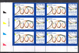 Bloc De 6 Numéroté Du N° 3291.2000.neuf - Unused Stamps