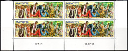Mayotte Coin Daté YT 238 La Danse Du Chigoma  Local Dance - Nuovi