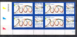 Bloc De 4 Numéroté Du N° 3291.2000.neuf - Unused Stamps