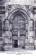 61 - Orne -  MORTAGNE AU PERCHE - Portail De L église Notre Dame - Mortagne Au Perche