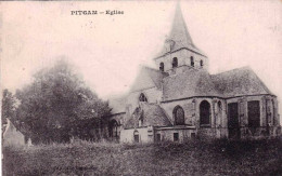 59 - Nord -  PITGAM - L église - Autres & Non Classés