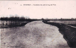 Belgique -  STAVELE ( Alveringem )  - Inondation Des Prés Le Long De L Yser - Alveringem
