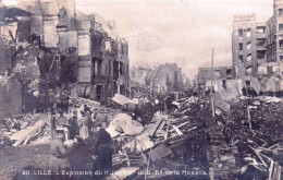 59 - Nord -  LILLE   - L Explosion Du 11 Janvier 1916 - Boulevard De La Moselle -  Guerre 1914 - Lille