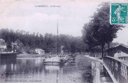 55 - Meuse -  COMMERCY -  Le Barrage -  Péniche - Commercy