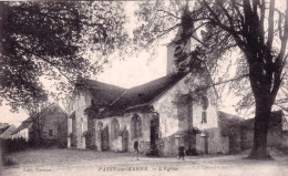 51 - Marne - PASSY  Sur MARNE -  L église - Autres & Non Classés