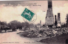 51 - Marne -  COURDEMANGES Pres Vitry Le Francois - Route De Vitry - Bataille De La Marne 1914 - Autres & Non Classés