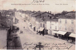51 - Marne -   SERMAIZE Les BAINS -  Place Et Rue De Vitry - Sermaize-les-Bains