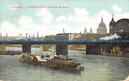 R098527 London. Thames From London Bridge. Charles Martin. 1905 - Other & Unclassified