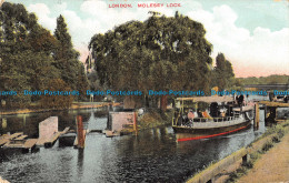 R098528 London. Molesey Lock. Charles Martin. 1905 - Other & Unclassified