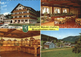 72496210 Brandlucken Gasthof Bauernhofer Gastraum Bar Panorama Heilbrunn Naintsc - Altri & Non Classificati