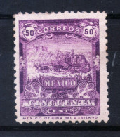 Mexico Scott 288 50c Purple Couch "Mulitas" Issue Unwkmd CV: $150.00 Usd - Mexico