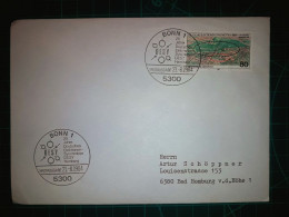 ALLEMAGNE, Enveloppe Circulée Avec Cachet Spécial De "Jahre Deutsches Elektronen Sychrotron Desy Hamburg. Année 1984.. - Used Stamps