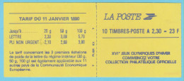 J.P.S. 01/24 - N°13 - France - Carnet 10 TP  Adhésif - N° 2630 C 2 - Livraison Offerte - Moderni : 1959-…