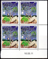 Mayotte Coin Daté YT 253 Arbre Tree Le Kapokier - Unused Stamps