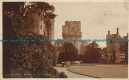 R098556 1201. Courtyard. Warwick Castle. Judges. A. J. Stanley - World