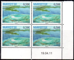 Mayotte Coin Daté YT 250 Ilôt De Sable Blanc Islet Of White Sand - Neufs
