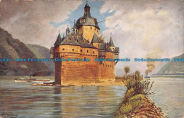 R098559 Die Pfalz Im Rhein. Edm V. Konig. No. 103. H. Hoffmann - Monde