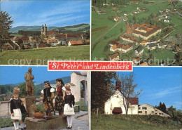 72496096 St Peter Schwarzwald Mit Lindenberg Fliegeraufnahme Schwarzwaelder Trac - St. Peter