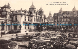 R098937 Monte Carlo. Le Casino Et La Place. RM. Rostan Et Munier - World