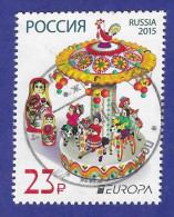 Russland / Russia  2015   Mi.Nr. 2126 , EUROPA CEPT  Historisches Spielzeug - Gestempelt / Fine Used / (o) - 2015