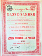Charbonnages De Bray, Maurage & Boussoit (centre) - 1874 !! - Floreffe - Mijnen