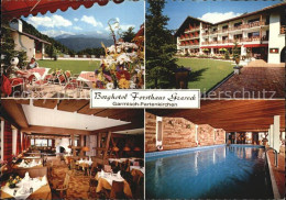 72495844 Garmisch-Partenkirchen Berghotel Forsthaus Graseck Terrasse Gaststube H - Garmisch-Partenkirchen