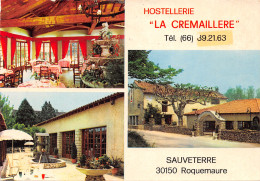 30-SAUVETERRE-HOSTELLERIE LA CREMAILLERE-N°342-D/0103 - Other & Unclassified