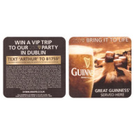 GUINNESS BREWERY  BEER  MATS - COASTERS #0013 - Sotto-boccale