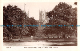 R099720 Westminster Abbey From St. James Park. London. D. F. 1947 - Other & Unclassified