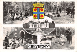 45-CHEVERNY-CHASSE A COURRE-N°344-A/0295 - Cheverny
