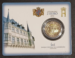 LUXEMBOURG / 2€  2012 / COINCARD _ HENRI & GUILLAUME IV / NEUVE SOUS BLISTER - Luxembourg