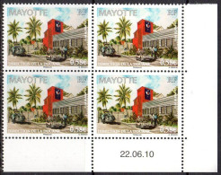 Mayotte Coin Daté YT 239 Direction De La Douane - Unused Stamps