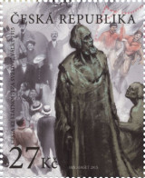 ** 865 Czech Republic WWI Second Year 2015 Statue Of Jan Hus John Huss - Christianisme