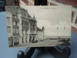 Cpa POURVILLE - Le Casino - Tampon De Kermesse Du Vieux Château De Dieppe - A.C.P.G NORMANDIE-CANADA - Other & Unclassified