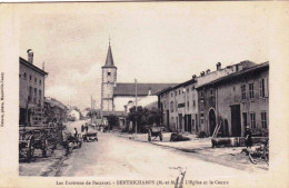54 - Meurthe Et Moselle -  BERTRICHAMPS - L église Et Le Centre - Other & Unclassified