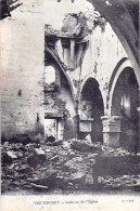 54 - Meurthe Et Moselle -  SEICHEPREY - Interieur De L église En Ruines - Guerre 1914 - Sonstige & Ohne Zuordnung