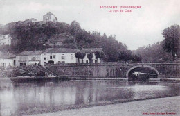 54 - Meurthe Et Moselle - LIVERDUN -  Le Pont Du Canal - Liverdun