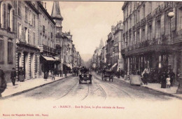 54 - Meurthe Et Moselle -  NANCY -  Rue Saint Jean - La Plus Animée De Nancy - Nancy