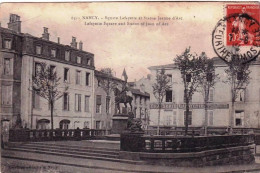54 - Meurthe Et Moselle -  NANCY - Square Lafayette Et Statue Jeanne D Arc - Nancy