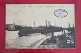 PH - Carta Postale - E.S. BOULOGNE-sur-MER - "LE PAMPA" De La République Argentine - Houseboats