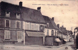 61 - Orne -  REMALARD - Place Du Marché Et Rue De L église - Remalard