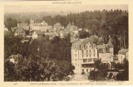 61 - Orne -  TESSE La MADELEINE ( Bagnoles De L Orne )  -  L Hotel Cordier Et Vue Generale - Bagnoles De L'Orne