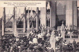 61 - Orne -  SEES - Seez - Fete De La Basilique De L Immaculée Conception - 9 Juin 1914 - Place Du Grand Friche - Sees