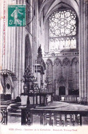 61 - Orne -  SEES - Interieur De La Cathedrale - Rosace Du Transept Nord - Sees