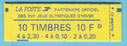 J.P.S. 01/24 - N°19 - France - Carnet 10 TP  Composition Variable - N° 1502 - Livraison Offerte - Modern : 1959-…